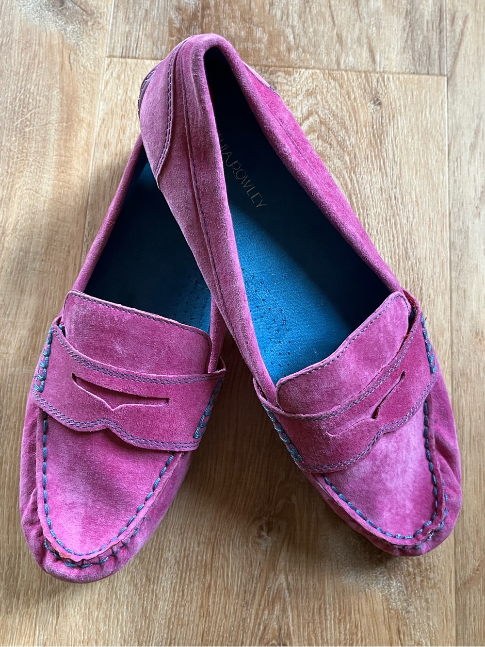 Cynthia Rowley Fuchsia Squeeze Penny Loafer